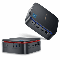 Blackview Mini PC, Intel 12th Gen N95 Computer 16GB DDR4 RAM 512GB M.2 SSD, Gaming PC 4K HD Dual HDMI, Schwarz 🖥️🎮🔥