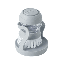 🌟 Abwaschbürste Spülbürste mit integriertem Spülmittelspender 🧼 Geschirrbürste Topfbürste 🍳 Küchenbürste mit Halter - Deal