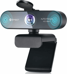 EMEET 1080P Webcam mit 2 Mikrofon - NOVA Full HD Webcam mit Autofokus 📸🎙️