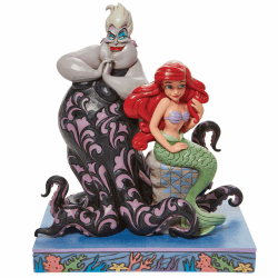 🧜‍♀️ Enesco Disney Traditions Ursula und Ariel Figurine 🐙