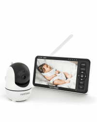👶 Twistshake Babyphone mit Kamera und Audio - 5.5 Zoll 1080p Full HD-Bildschirm 👶