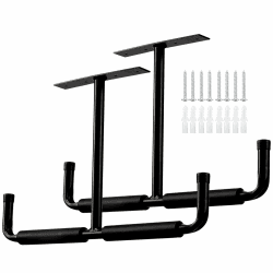 🚴‍♂️🔨 Wandhaken Garage Deckenhaken Doppelt Leiter Haken Schwerlast Storage Hanger Organizer