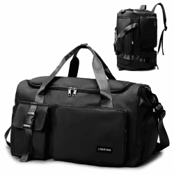 🎒 Suweir 3-in-1 Sporttasche Damen Herren 42L - Nassfach, Schuhfach, Wasserdicht