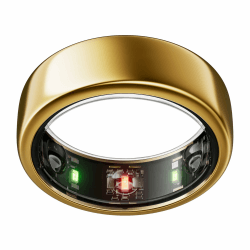 🌟 OURA Gen3 Horizon Smart-Ring - Größe 10, Gold 🌟