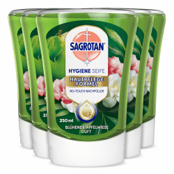 Sagrotan No-Touch Nachfüller Blühende Apfelwiese Duft 5 x 250 ml - 12.99€