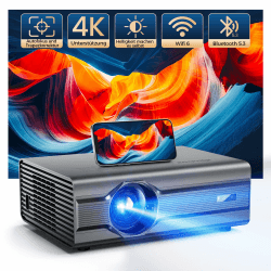 iSinbox GC357 Beamer mit WiFi 6 und Bluetooth 🎥🔊