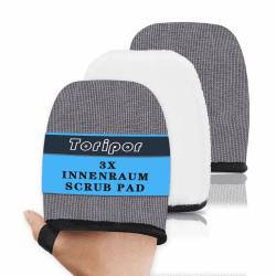 🚗 Auto Innenraum Scrub Pads Fingerhandschuh - Reinigung & Pflege Set