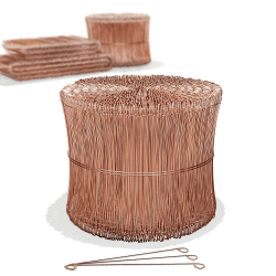 Heimfleiss® Rödeldraht Betonbindedraht 1,0 x 100-160 mm (1000 Stk.) 🏗️