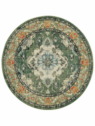 RugVista Teppich ∅ 200 cm - Modern und Umweltfreundlich 🌿
