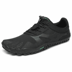 👟 SAGUARO Unisex Barfußschuhe Outdoor Zehenschuhe Traillaufschuhe 39 EU Schwarzkohle - Angebot!