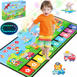 MOMUSE Baby Spielzeug Klaviermatte ab 1 Jahr 🎹🎨🚗 Geschenke für Jungen Mädchen 1 2 3