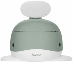 Kindsgut Kinder-Töpfchen Wal-Design 🐳 | Toiletten-Training für Babys | Pistazie