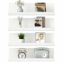 🌟 Angebot des Tages: WELDUN Schweberegal 4er Set Wandregal 🌟