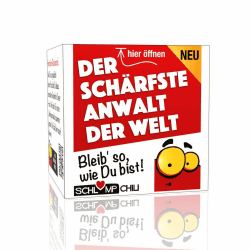 🎁👨‍⚖️ Juristen Geschenk Set - Der schärfste Anwalt der Welt! 🌶️