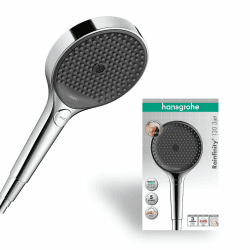 🚿 hansgrohe Rainfinity Duschkopf - Handbrause mit 3 Strahlarten