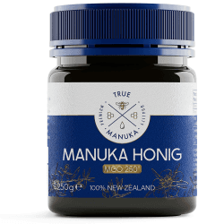 🍯 TRUE MANUKA - Manuka Honig 250 MGO [250g] - 100% Zertifiziert & Echt aus Neuseeland