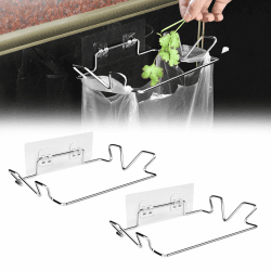 🌟 Super Deal! Helweet Müllsackhalter - 2 Stück + Wandaufkleber 🌟