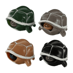🐢🦈 DOITOOL 4Pcs Squeeze Turtle Toy Turtle Shark Model Vorstellungsgefühl Massage Dekompression Spielzeug