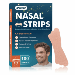 😴👃 100pcs Nasenpflaster Schnarchen | Nose Strips Anti Schnarch | Besser Atmen | 12.74€