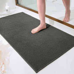 Homaxy Chenille Badezimmerteppich - Weich & Saugfähig 🛁