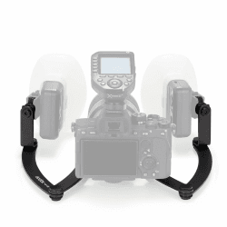 📸 GODOX MF-DB Blitzhalterung 360° drehbarer Kopf für Nikon/Sony/Canon DSLR-Kameras