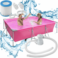 tectake® Swimming Pool | Schwimmbecken groß 🏊‍♂️🌞