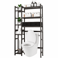 Yorbay Toilettenregal mit 2 Körben 🚽🛁