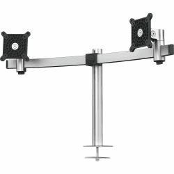 DURABLE Monitor Halterung für 2 Monitore mit Tischdurchführung 🖥️🖥️