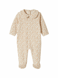 👶 Vertbaudet Baby Jersey-Strampler Oeko-Tex wollweiß 50 - Angebot!