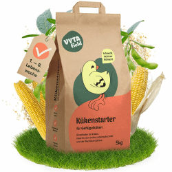 VYTAfield® Kükenstarter Futter für Geflügelküken 🐣🌾 | 5kg Starterfutter aus Austria