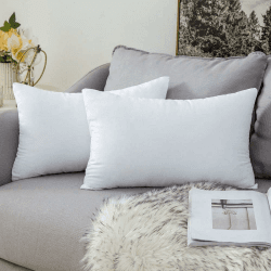 MIULEE Kissen 30x50 cm Füllung 2er Set 😍🛋️