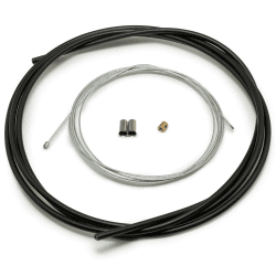 🏍️ Easyboost Gaszug Gasseil 2 Meter Universal Gaskabel mit Ummantelung und Schraubnippel