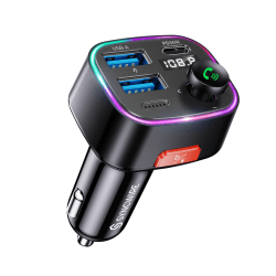 Syncwire FM Transmitter Auto Bluetooth 5.4 48W (PD 36W & 12W) Bluetooth Adapter Auto 🚗