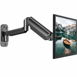 🌟 HUANUO Monitor Wandhalterung: Perfektes visuelles Erlebnis & effizientes Arbeiten 🖥️
