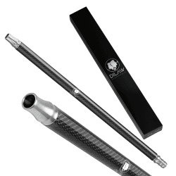 🌬️ DILAW® Shisha Carbon Mundstück Edelstahl V2A in Grau | Angebot