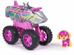 PAW Patrol Rescue Wheels - Skyes Flug-Monstertruck mit Verwandlung in Jet-Modus und Skye Hundefigur