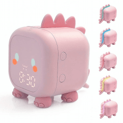 🦕🕰️ yotutun Kinder Lichtwecker, Dinosaurier Kinderwecker Digitaluhr 🌟