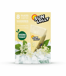Angebot: Sun Lolly Wassereis Holunderblüte 8 Stk 🍦🌸