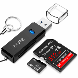 🚀 Beikell USB 3.0 Kartenleser - Schnell, Zuverlässig, Kompatibel!