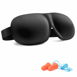 Trilancer 3D Schlafbrille Nachtmaske für absolute Dunkelheit 😴✨