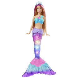 🧜‍♀️ Angebot: Barbie Dreamtopia Zauberlicht Meerjungfrau Puppe 🌈