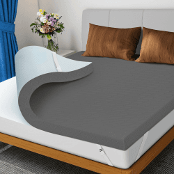 DOPEDIO Topper Memory Foam, Gel Schaum Matratzen für Boxspringbett