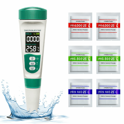 Cuteefun pH Wert Messgerät 5 In 1 🌊🔬🌡️
