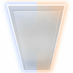 Heidenfeld Infrarotheizung HF-HP500 mit Licht | 𝟭𝟬 𝐉𝐀𝐇𝐑𝐄 𝐆𝐀𝐑𝐀𝐍𝐓𝐈𝐄 - LED Rahmen - Infrarot Deckenheizung mit Thermostat