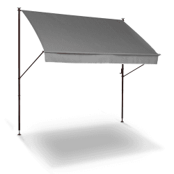 Angerer Freizeitmöbel GmbH Klemmmarkise Style - Markise für Sonnenschutz - Grau 300 cm 🌞🏡