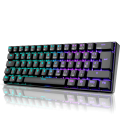 🔥 RK61 RGB Gaming-Tastatur: 60% Mechanische Tastatur mit 3-Modi-Konnektivität!