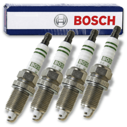 Bosch 4 x Bosch Super-Zündkerze FQR8LEU2 🚗🔧
