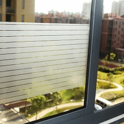 Angebot: Lifetree Fensterfolie Streifen Blickdicht Sichtschutzfolie 😎