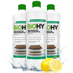 Angebot: BiOHY Wischroboter Reinigungsmittel (3 x 1 Liter) 🌱