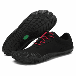 🌟SAGUARO Herren Damen Barfußschuhe - Atmungsaktiv und rutschfest - Gr.35-48 EU 39 EU Lakritz👣